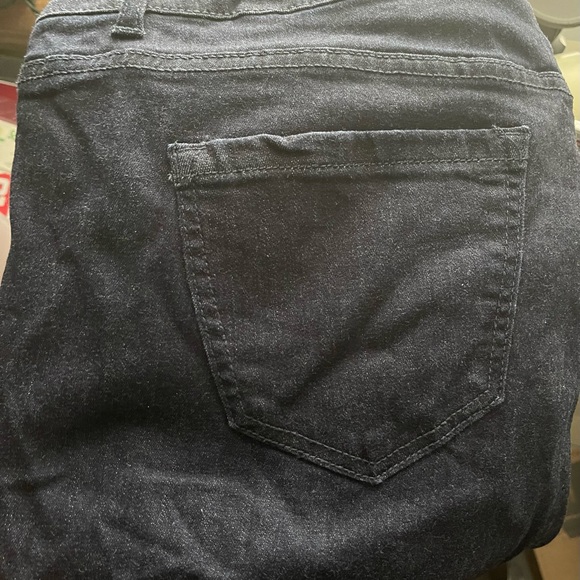 Lane Bryant Capri Stretch Jeans Dark Blue - Picture 1 of 3